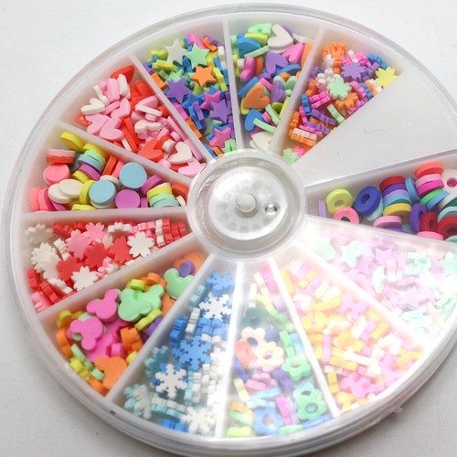 Set ruota nail art fimo - ruota,